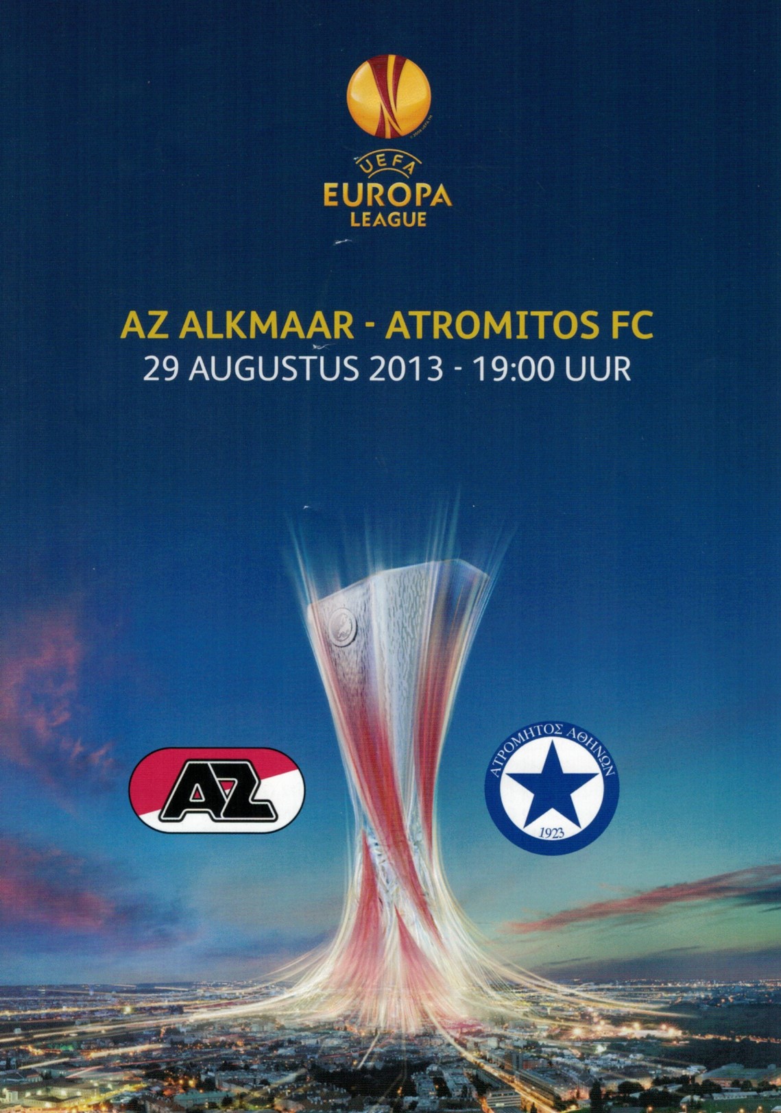 AZ Programma 29-aug-2013 Atromitos thuis